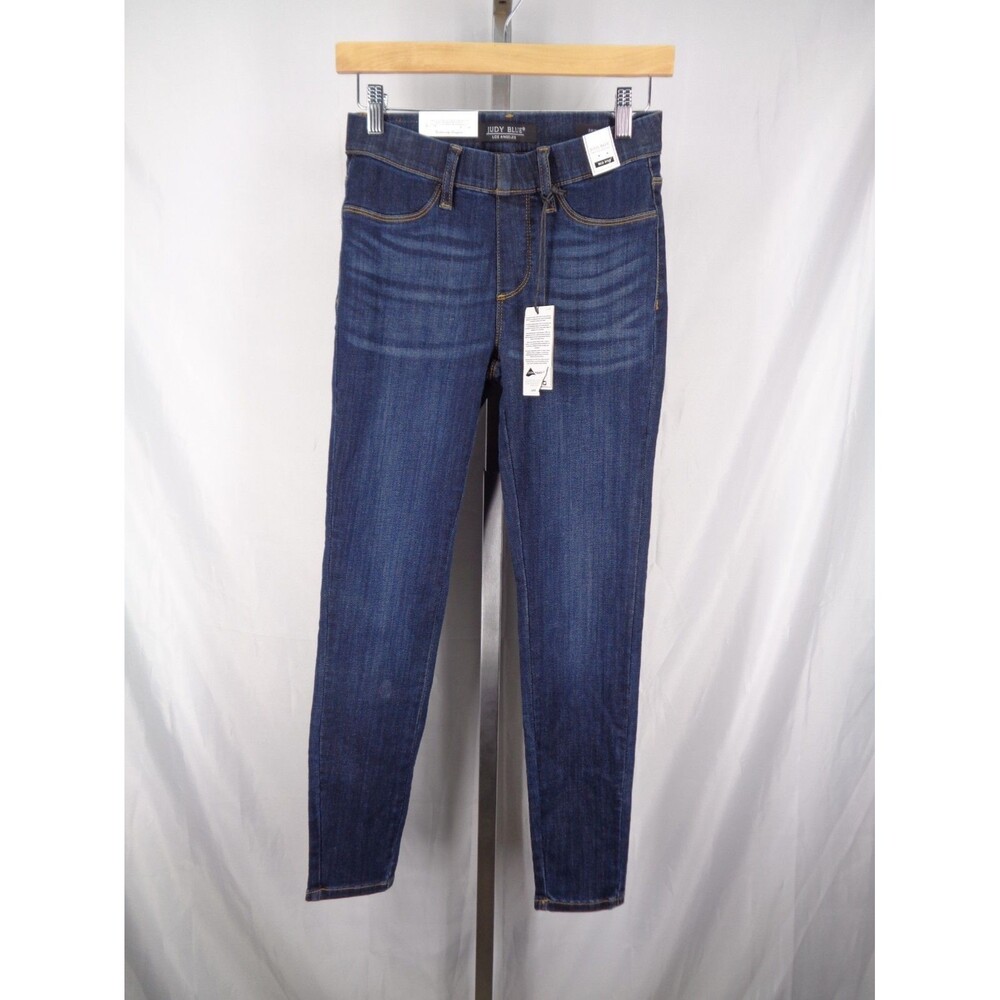 Judy Blue Skinny Fit Jeans Size 3/26 Dark Denim Stretch Mid Rise New